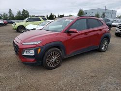 Salvage cars for sale at Anchorage, AK auction: 2020 Hyundai Kona SEL