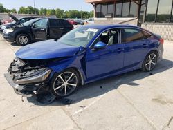 Salvage cars for sale at Fort Wayne, IN auction: 2022 Honda Civic Touring