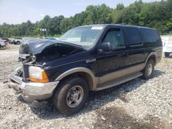 Salvage cars for sale at Spartanburg, SC auction: 2000 Ford Excursion Limited