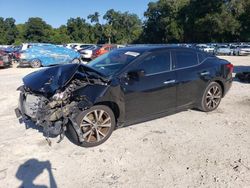 Salvage cars for sale at Ocala, FL auction: 2017 Nissan Maxima 3.5S