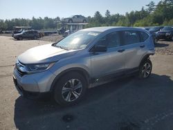 Salvage cars for sale from Copart Windham, ME: 2019 Honda CR-V LX