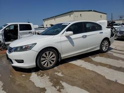 Salvage cars for sale at Haslet, TX auction: 2015 Honda Accord EXL