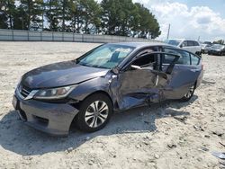 Salvage cars for sale at Loganville, GA auction: 2015 Honda Accord LX