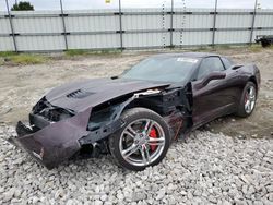 Chevrolet Corvette Vehiculos salvage en venta: 2017 Chevrolet Corvette Stingray 1LT