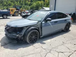 Salvage cars for sale at Hurricane, WV auction: 2023 Honda Civic SI