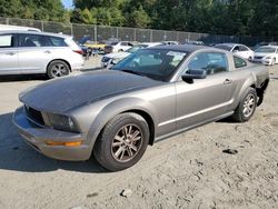 Ford salvage cars for sale: 2005 Ford Mustang