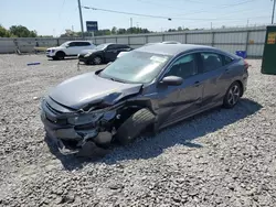 Honda salvage cars for sale: 2019 Honda Civic LX