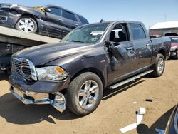 Salvage cars for sale from Copart Brighton, CO: 2016 Dodge RAM 1500 SLT