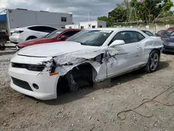 Chevrolet Camaro LT salvage cars for sale: 2014 Chevrolet Camaro LT