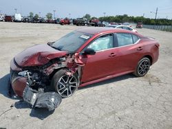 Salvage cars for sale at Indianapolis, IN auction: 2024 Nissan Sentra SR