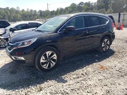 Salvage cars for sale at Ellenwood, GA auction: 2016 Honda CR-V Touring