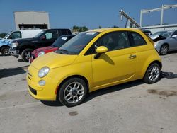 Salvage cars for sale at Kansas City, KS auction: 2015 Fiat 500 POP