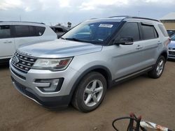 Salvage cars for sale at Brighton, CO auction: 2016 Ford Explorer XLT