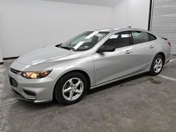 Chevrolet salvage cars for sale: 2016 Chevrolet Malibu LS