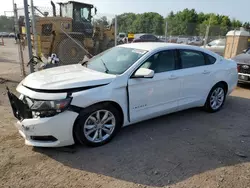 Salvage cars for sale from Copart Chalfont, PA: 2019 Chevrolet Impala LT