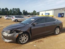 Salvage cars for sale at Longview, TX auction: 2015 Chrysler 200 Limited