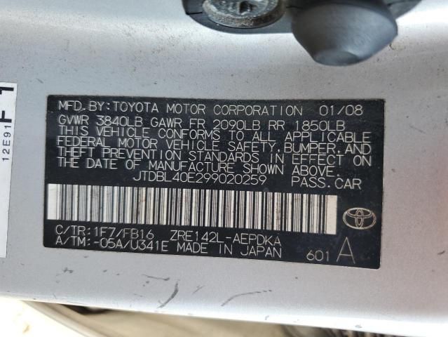 2009 Toyota Corolla Base