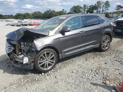 Salvage cars for sale at Byron, GA auction: 2019 Ford Edge Titanium