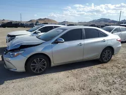 Salvage cars for sale at North Las Vegas, NV auction: 2017 Toyota Camry LE