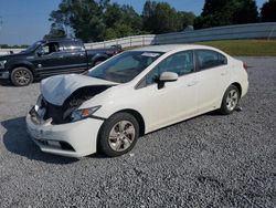 Salvage cars for sale at Gastonia, NC auction: 2015 Honda Civic LX