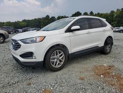 Salvage cars for sale at Mebane, NC auction: 2021 Ford Edge SEL