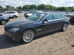 Salvage cars for sale from Copart Chalfont, PA: 2012 BMW 750 LXI