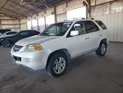 Acura mdx Touring salvage cars for sale: 2005 Acura MDX Touring