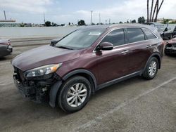 Salvage cars for sale at Van Nuys, CA auction: 2017 KIA Sorento LX