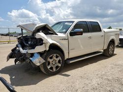 Salvage trucks for sale at Houston, TX auction: 2013 Ford F150 Supercrew