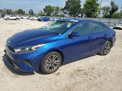 Salvage cars for sale at Riverview, FL auction: 2022 KIA Forte FE