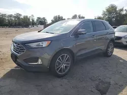 2022 Ford Edge Titanium en venta en Baltimore, MD