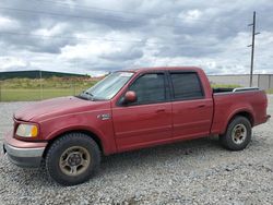 Salvage cars for sale at Tifton, GA auction: 2002 Ford F150 Supercrew