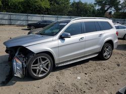 Mercedes-Benz salvage cars for sale: 2017 Mercedes-Benz GLS 550 4matic