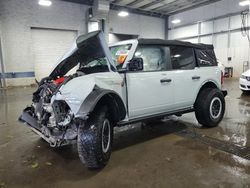 Salvage cars for sale at Ham Lake, MN auction: 2022 Ford Bronco Base