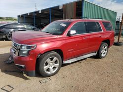 Salvage cars for sale at Colorado Springs, CO auction: 2015 Chevrolet Tahoe K1500 LTZ