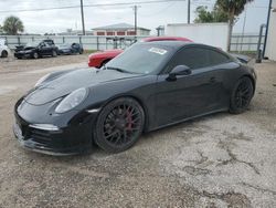 Salvage cars for sale at Riverview, FL auction: 2015 Porsche 911 Carrera S