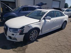 Salvage cars for sale at Woodburn, OR auction: 2016 Audi A4 Premium Plus S-Line