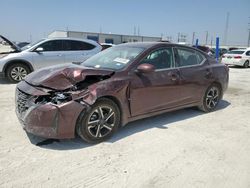 Salvage cars for sale at Haslet, TX auction: 2024 Nissan Sentra SV