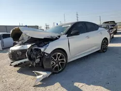 Salvage cars for sale at Haslet, TX auction: 2024 Nissan Sentra SR