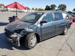 Salvage cars for sale at Sacramento, CA auction: 2006 Honda Odyssey EX