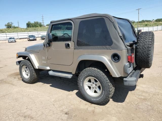 2004 Jeep Wrangler / TJ Sahara