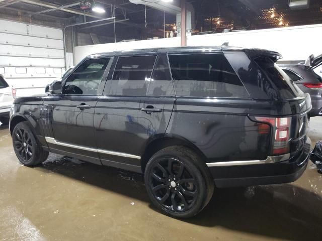 2016 Land Rover Range Rover HSE