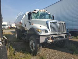 Salvage trucks for sale at Helena, MT auction: 2005 International 7000 7400