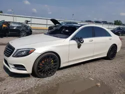 Mercedes-Benz salvage cars for sale: 2015 Mercedes-Benz S 550