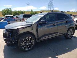 Salvage cars for sale from Copart Littleton, CO: 2022 Hyundai Kona N Line