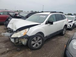 Salvage cars for sale at Woodhaven, MI auction: 2011 Subaru Outback 2.5I Premium