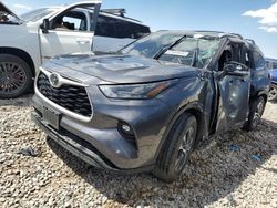 Toyota salvage cars for sale: 2022 Toyota Highlander XLE