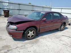 Chevrolet salvage cars for sale: 2001 Chevrolet Impala LS