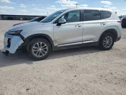 Salvage cars for sale at Andrews, TX auction: 2020 Hyundai Santa FE SE