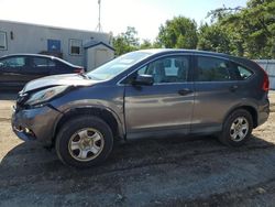 Salvage cars for sale at Lyman, ME auction: 2015 Honda CR-V LX